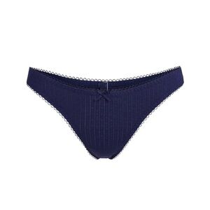 SKIMS Navy Blue Lace Panty